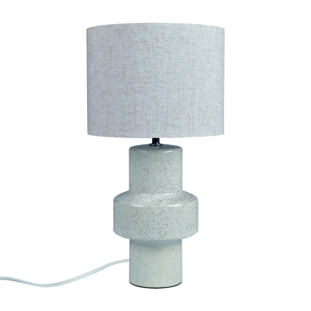 Lampa stołowa beżowy klosz + ceramika Dugan NO2512655009 - Nordlux